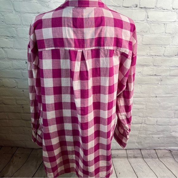 MAEVE The Bennet Sundown Button Down Shirt Medium - Picture 4 of 8